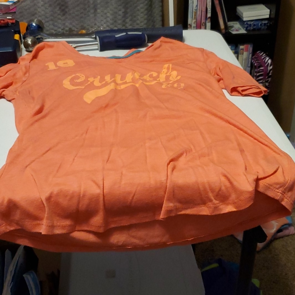 Short sleeve orange